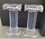 Late 20th Century Pair of Classical Style Lucite Pedestals by FabianArt For Sale In West Palm - Image 6 of 10