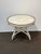 Elegant Caracole Signature The Ladies Side Table. Cream finish, graceful curved legs, accented by a small central crystal...