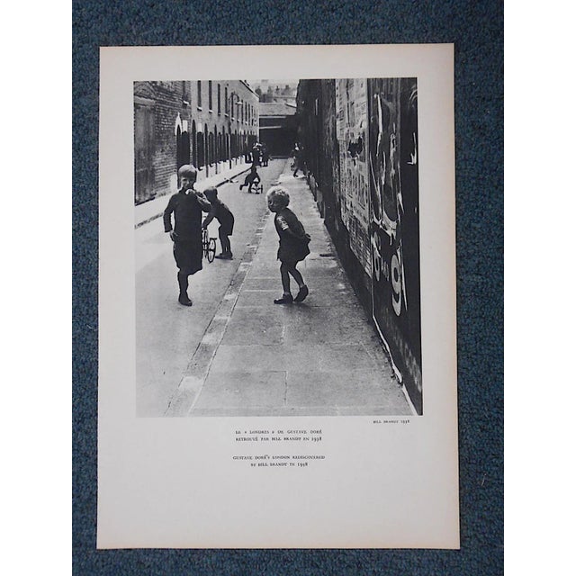 Captivating mid 20th century heliogravure photos by Bill Brandt printed by Neogravure on wove paper for the No. 3 1939...