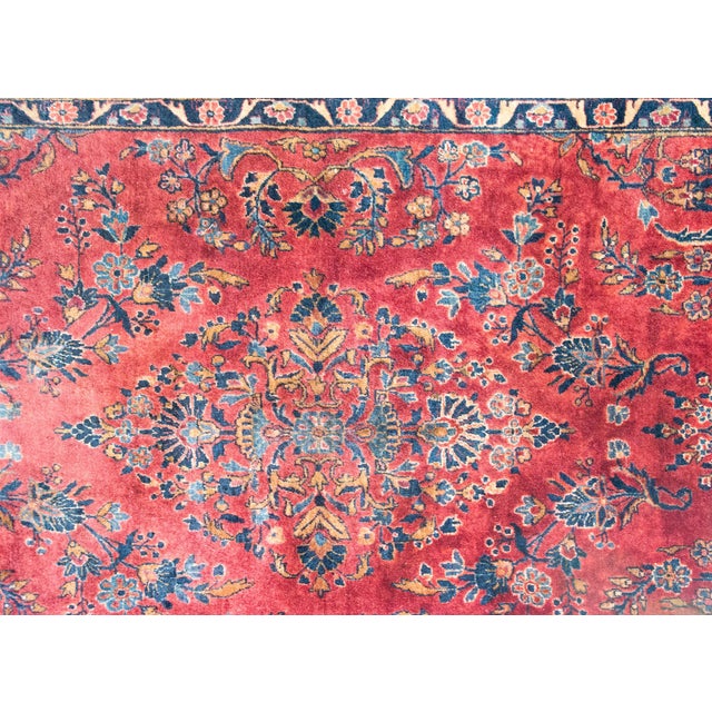 Early 20th Century Persian Kashan Rug For Sale - Image 14 of 17