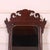 Small Georgian Style Mirror in Mahogany, 1920s For Sale - Image 3 of 5