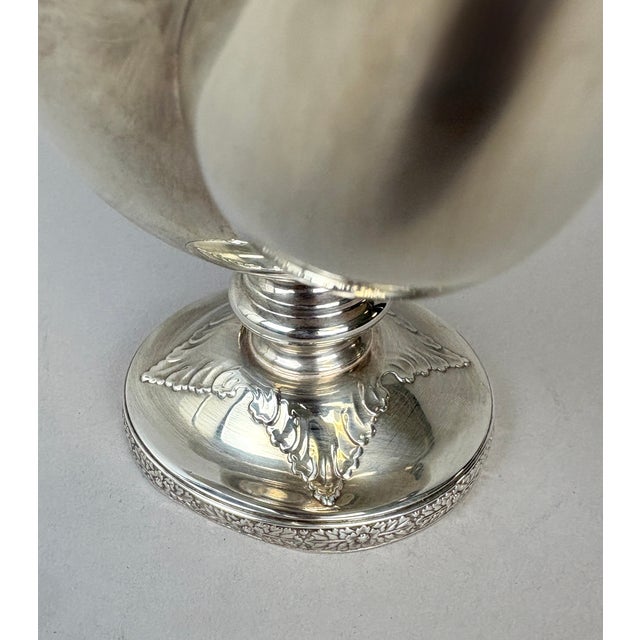 Exceptional Japanese .950 Silver Tea and Coffee Set by Toshikazu With Original Fitted Case For Sale - Image 13 of 18