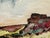 Rustic Henry Emil Salloch Original Watercolor on Paper Rolling Valley Landscape, 1962. For Sale - Image 3 of 7