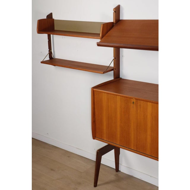 Scandinavian Modular Wall Bookcase from Blindheim Møbelfabrik, 1960s For Sale - Image 14 of 18
