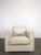 2000 - 2009 Cream Leather Lounge Chair from Rivolta, Italy, 2000s For Sale - Image 5 of 11