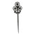 Filigree Hair Pin Bobby Pin Silver Plated Letter Opener For Sale