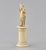 Carved Ivory Figurine of Boy with Bird, 1800s For Sale - Image 4 of 7