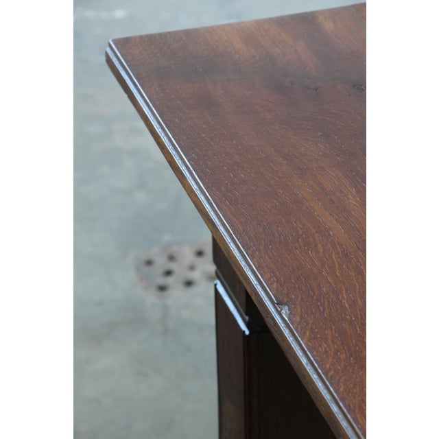 Vintage Danish Oak Farmhouse Table, 1900 For Sale - Image 6 of 17