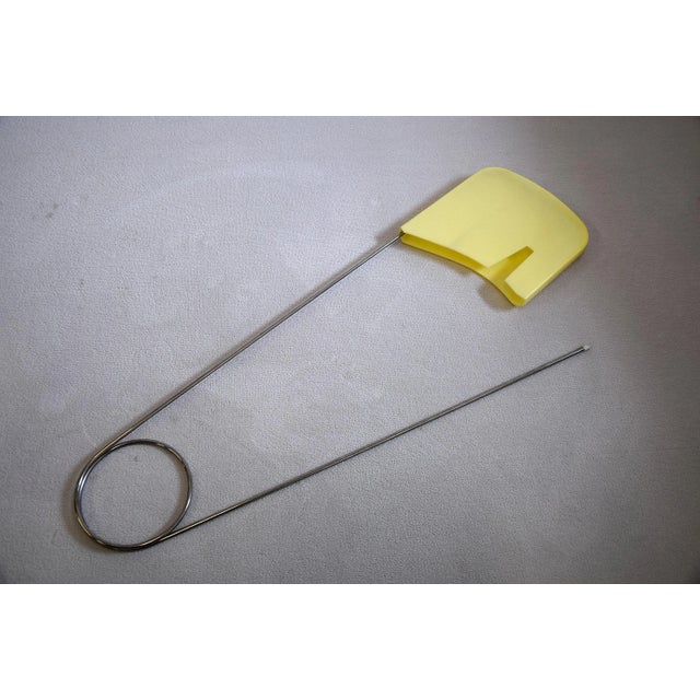 Large Decorative Safety Pin from Think Big, 1980s For Sale - Image 6 of 8