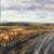 Backroads II - Original Atmospheric Rural Landscape Acrylic and Graphite Painting For Sale In Los Angeles - Image 6 of 9