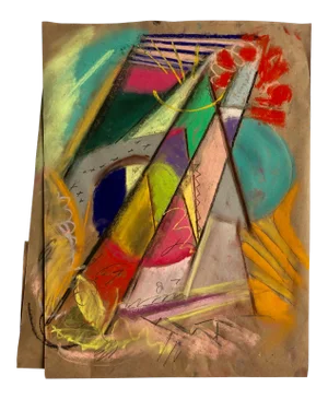Artist's Photo Print of Abstract #98, by Erik Sulander 9x12