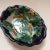 Vintage Talavera Mexican Majolica Calla Lily Bowl With Scallop Edge and a Floral Painted Salsa/Dip Bowl - Set of 2 For Sale In Sacramento - Image 6 of 13