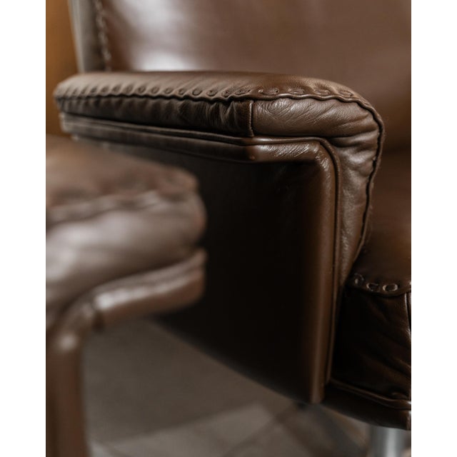 Mid-Century Modern Vintage DS-35 Chairs from de Sede, 1990s, Set of 2 For Sale - Image 3 of 8