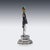 1970s Antique 20th Century Italian Silver & Enamel Mounted Napoleonic Kingdom Guard, 1970s For Sale - Image 5 of 15