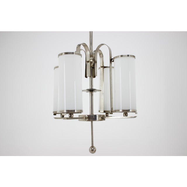 1930s Bauhaus Chrome Pendant, 1930s For Sale - Image 5 of 7