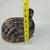 Antique Japanese Carved Wood Quail Statue Lacquered Black Gold Accent Bird Decor For Sale - Image 10 of 10