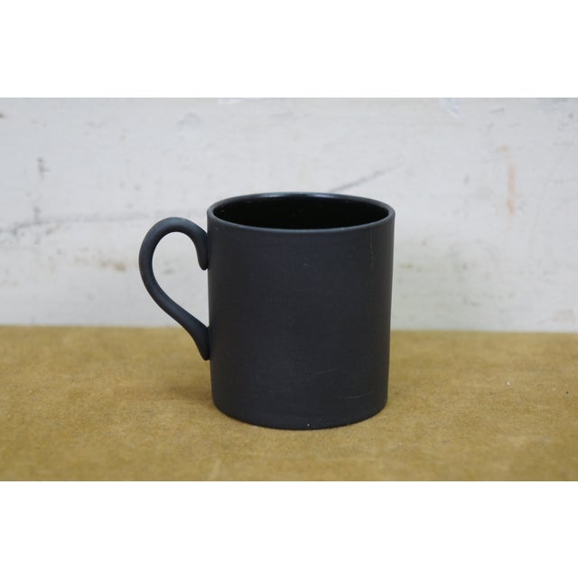Ceramic Late 20th Century Wedgwood Black Basalt China Dinner Plates Tea Coffee Cups Saucers - 39pc For Sale - Image 7 of 11