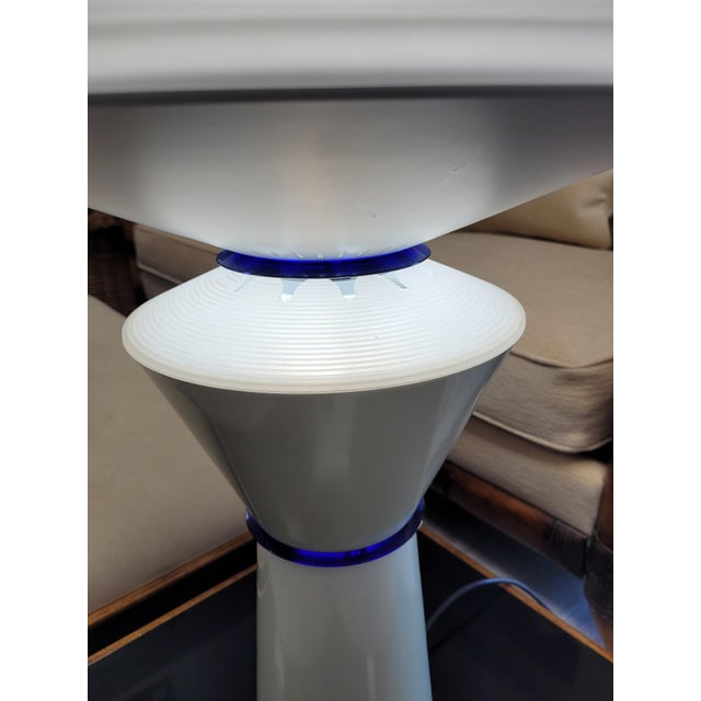 Flos by Pier Giuseppe Ramella for Arteluce "Giada" Post-Modern Lamps - A Pair For Sale In West Palm - Image 6 of 11