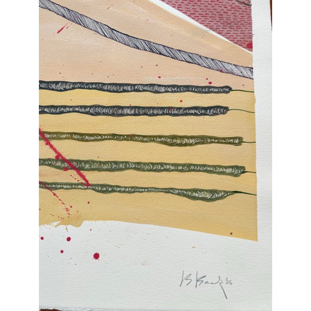 Barbara Beck Watercolor Painting on Paper 2006 For Sale - Image 4 of 5