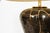 Baluster Shaped Table Lamps in Glazed Black and Gold Ceramic, Set of 2 For Sale - Image 9 of 18