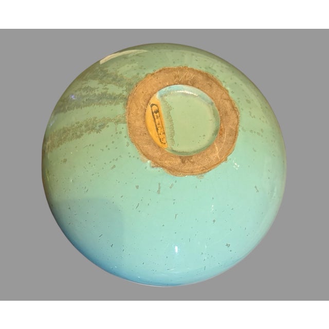 Arts & Crafts Vintage Fulper Art Pottery Double Handled 6.5" Vase For Sale - Image 3 of 12