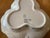 Traditional 1950s Royal Copenhagen Blue Fluted Full Lace Cabaret Dish For Sale - Image 3 of 8