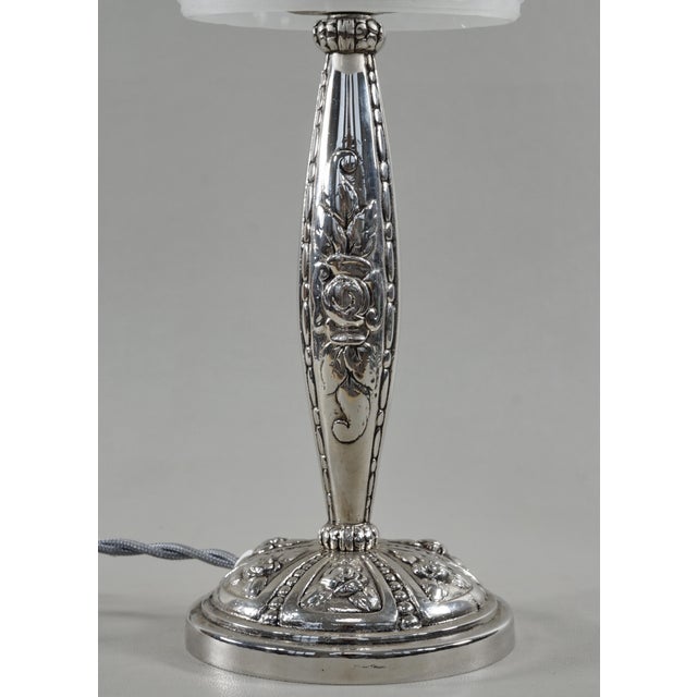 1920s French Art Deco Table Lamp by Muller Freres 1920s France For Sale - Image 5 of 12