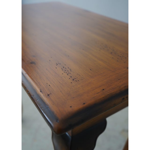 Brown Theodore Alexander Country French 1 Drawer Dressing Hall Table For Sale - Image 8 of 17