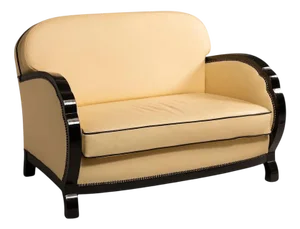 French Art Deco Sofa, 1940s