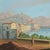 Textile Unknown, Neapolitan School, Capri and Amalfi, Gouache on Paper For Sale - Image 7 of 12