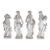 Set of Four Italian 1930s Neoclassical Garden Sculptures, The Four Seasons For Sale