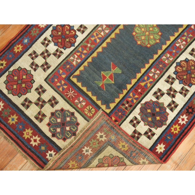 Antique Talish Runner - 3'1" x 6' For Sale - Image 4 of 18