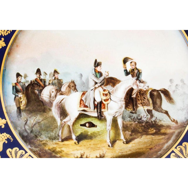 Napoleon Sevres Porcelain Cabinet Plates, Set of 2 For Sale - Image 10 of 17