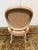 Gustavian Reproduction Parlor Chair in Pleated Silk For Sale - Image 4 of 12