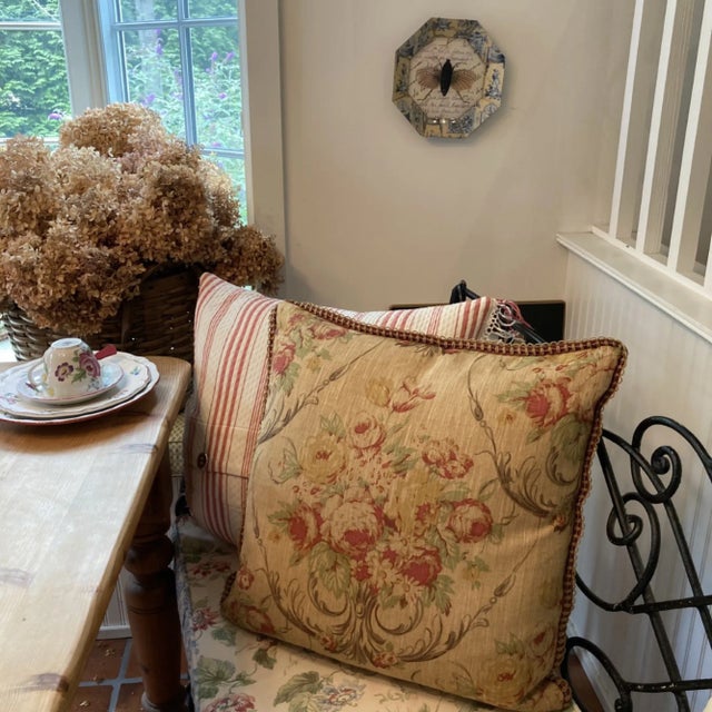 Our favorite local fabric designer screen prints every one of her designs on linen or silk by hand in her studio. This...