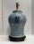 Chinese 19th Century Chinese Blue and White Temple Jar Lamp With Brass Lid. Song Dynasty For Sale - Image 3 of 5