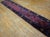 Art Deco 1920s Purple Floral Antique Chinese Art Deco Carpet 2'9" X 13'10" Handknotted Wool Rug Runner For Sale - Image 3 of 10