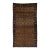 Brown Vintage Bidjar Handcrafted Wool Rug With Allover Design For Sale