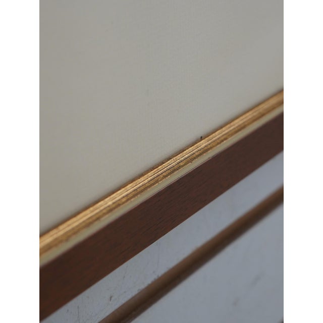 Traditional Set of 7 Vintage Framed Colored Engravings Etchings Military Ships For Sale - Image 3 of 15