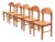 Rainer Daumiller Chairs attributed to Rainer Daumiller, 1970s, Set of 5 For Sale