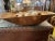 Brown Vintage Folk Art Wood Dough Trencher Bowl For Sale - Image 8 of 8