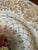 1920s Royal Daulton E. Perry Signed, Burslem Factory, Raised Gilt Gold in Blossoms and Swags “Cabinet Plates” - Set of Two For Sale - Image 4 of 7