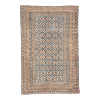 Antique Persian Turkoman Rug - 04'06 X 06'09 For Sale