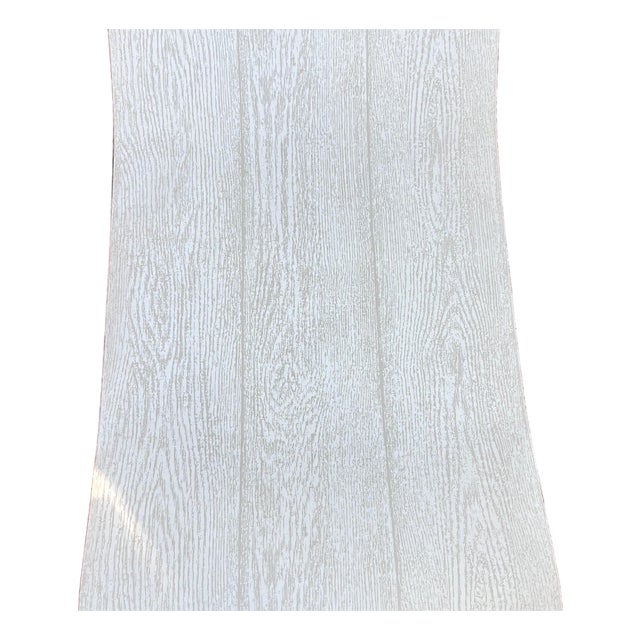 8 11 yard rolls of Threads “Woodgrain” wallpaper by GP&J Baker // new in package // crafting supplies // Decorating // Designer Wallpaper For Sale