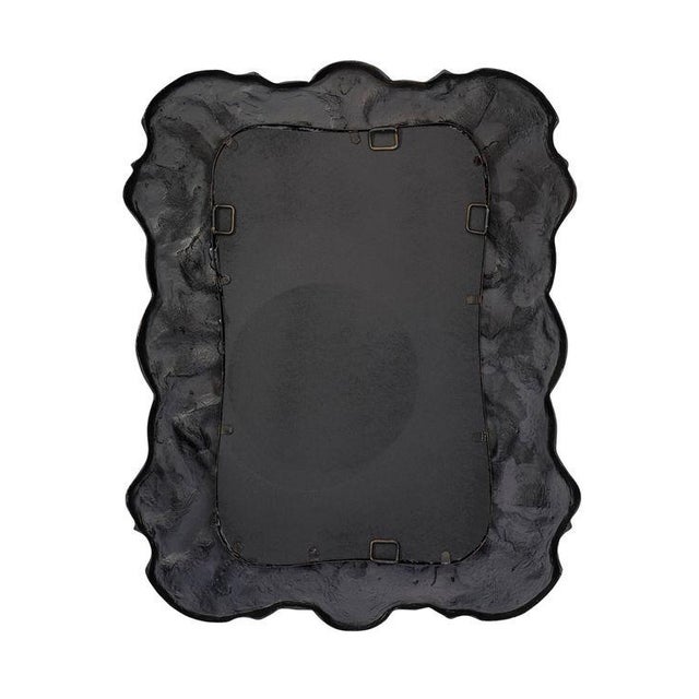 2020s Jamie Young Baroque Mirror in Black For Sale - Image 5 of 5