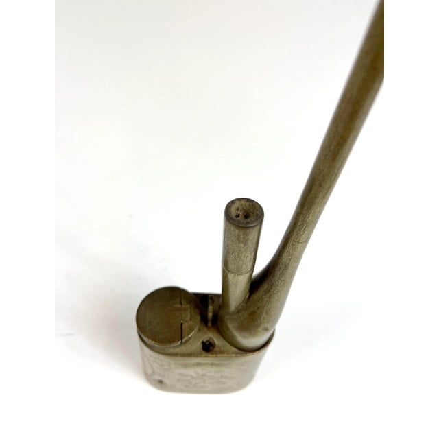 Silver Early 19th Century Chinese Nickel Water Pipe for Smoking For Sale - Image 8 of 10