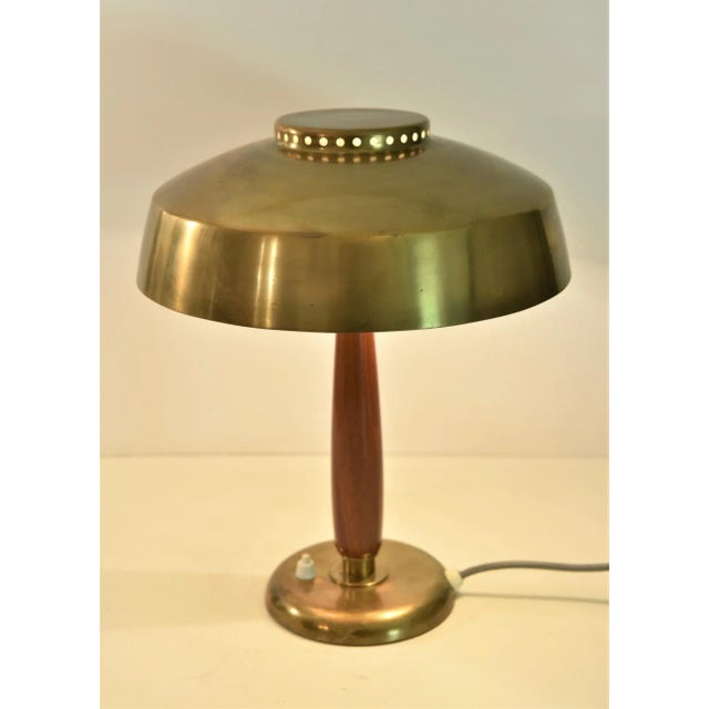 Table Lamp by Harald Elof Notini for Böhlmarks, Stockholm, Sweden For Sale - Image 3 of 13