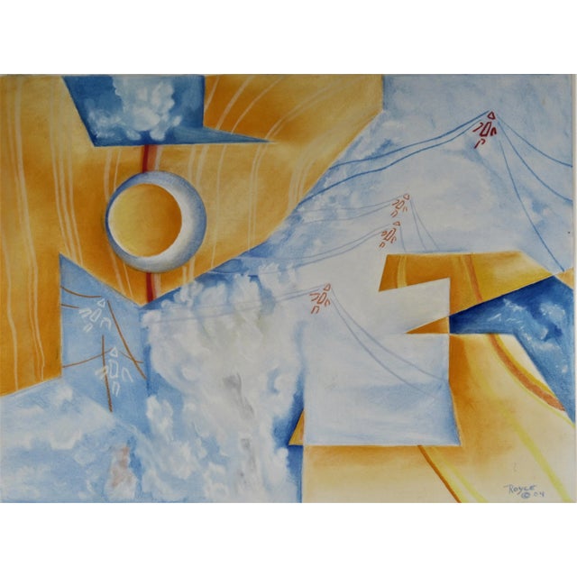 This artwork titled "Sedona Dream" 2004 is a pastel on paper by noted American artist Richard Benjamin Royce, born 1941....