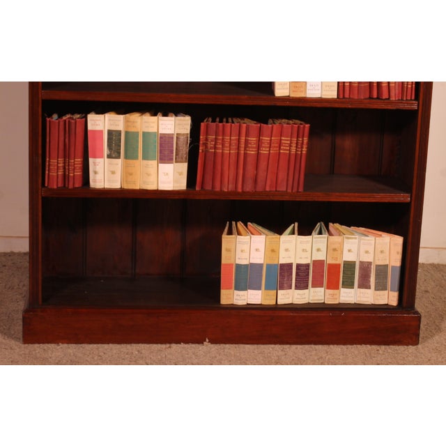 19th Century Mahogany Open Bookcase For Sale - Image 4 of 14