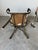 Vintage Shaver Howard Modernist Industrial Brushed Steel Armchairs – Pair For Sale - Image 11 of 12